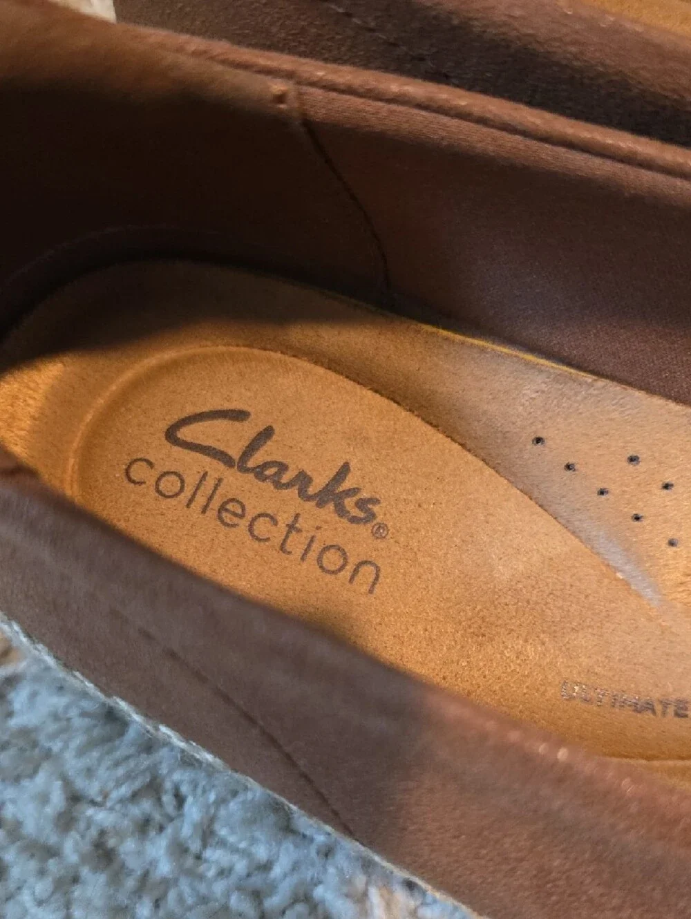 Clarks slip espadrilles